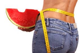 perdre du poids avec un régime pastèque