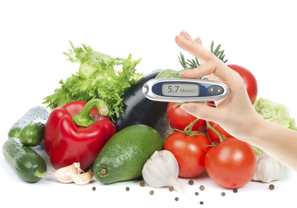 légumes pour le diabète