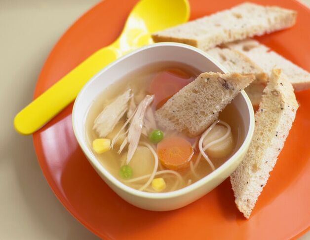 Soupe de poulet